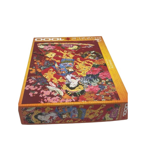 Eurographics 1000 Piece Jigsaw Puzzle Agemaki Japan Geisha Asian Haruyo Morita - Picture 8 of 16